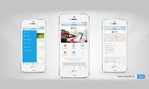 SunNet Mobile Website